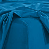 Royal Comfort 1000TC Balmain Hotel Grade Bamboo Cotton Sheets Pillowcases Set - King - Mineral Blue - 45-Degree Angle