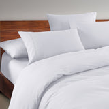 Royal Comfort 1500 Thread Count 6 Piece Cotton Rich Bedroom Collection Set - King - White - Side View