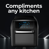 Kitchen Couture Healthy Options 13 Litre Air Fryer 10 Presets LCD Display Black - Extra Image