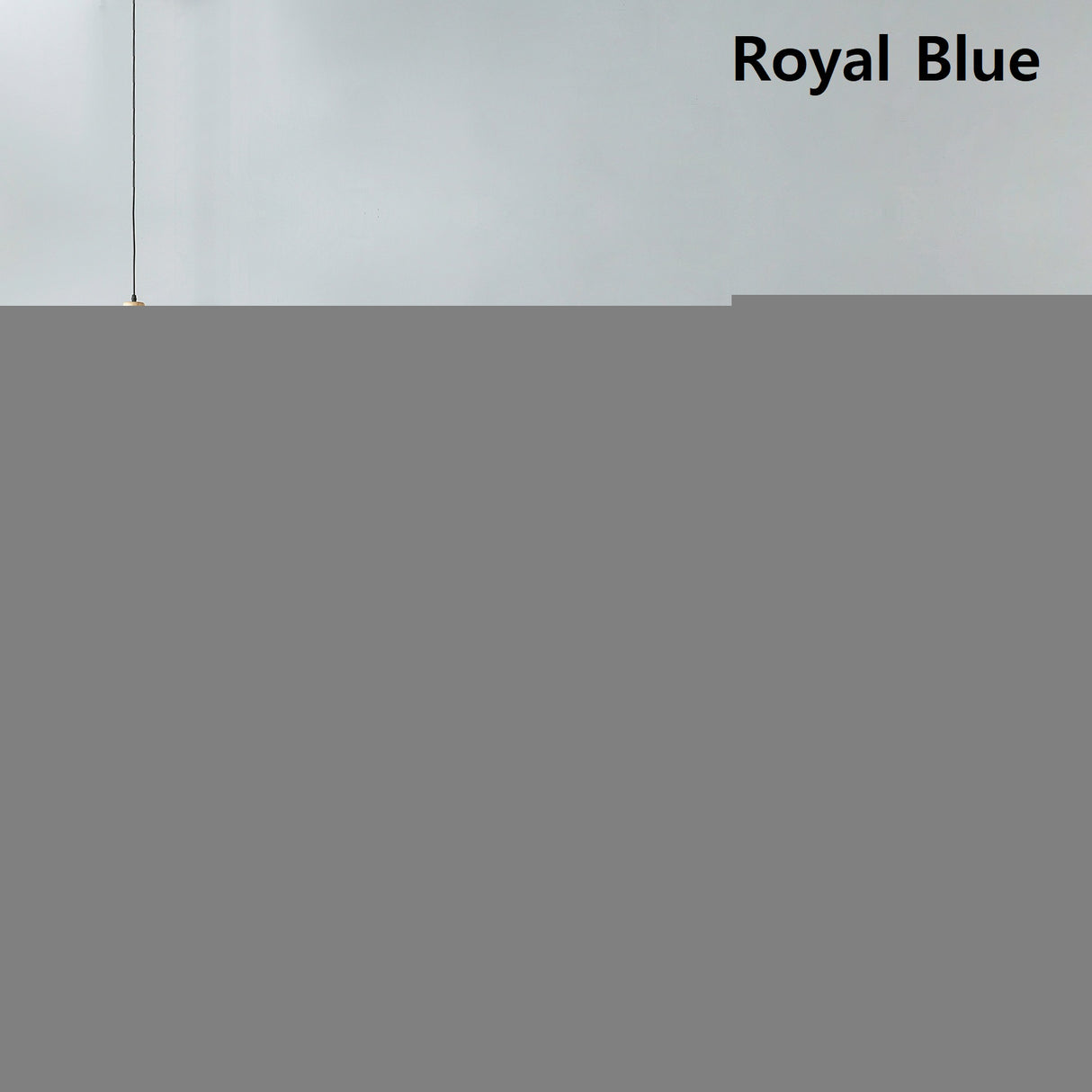 Royal Comfort Vintage Washed 100% Cotton Sheet Set Fitted Flat Sheet Pillowcases - Queen - Royal Blue