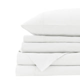 Royal Comfort Vintage Washed 100% Cotton Quilt Cover Set Bedding Ultra Soft - Queen - White - Extra Image