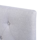 Milano Decor Yorkshire Tufted Bed Head Light Grey - King - Extra Image