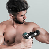 FitSmart LCD Display Mini Vibration Therapy Massage Device Black - Extra Image