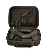 FitSmart Pro Vibration Therapy Massage Device Black And White - Side View
