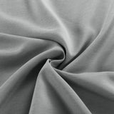 Royal Comfort 2000TC 6 Piece Bamboo Sheet & Quilt Cover Set Cooling Breathable - Double - Grey - 45-Degree Angle