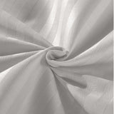 Kensington 1200 Thread Count 100% Egyptian Cotton Sheet Set Stripe - Super King - Grey