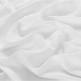 Royal Comfort 600 Thread Count Cooling Ultra Soft Tencel Eucalyptus Sheet Set - King - White - Rear View