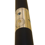Arcadia Furniture Umbrella 3 Metre Umbrella with Solar LED Lights Garden Yard - Grey - Rear View