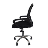 Milano Office Chair Home Computer Work Executive Mesh Adjustable Black - Extra Image