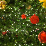 Milano Decor Outdoor LED Plug In Fairy Lights - White - 200 Lights - 45-Degree Angle