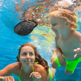 FitSmart Waterproof Bluetooth Speaker Portable Wireless Stereo Sound - Black - 45-Degree Angle