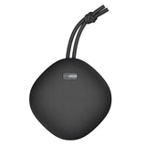 FitSmart Waterproof Bluetooth Speaker Portable Wireless Stereo Sound - Black - Rear View