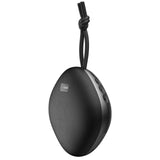 FitSmart Waterproof Bluetooth Speaker Portable Wireless Stereo Sound - Black - Close-Up Angle