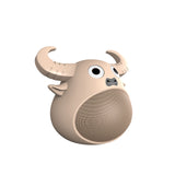 Fitsmart Bluetooth Animal Face Speaker Portable Wireless Stereo Sound - Black - Extra Image