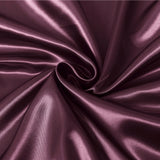 Royal Comfort Satin Sheet Set 3 Piece Fitted Sheet Pillowcase Soft - King - Malaga Wine