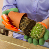 Yard Hands Garden Gloves All in One Garden and Gloves - Rear View