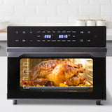 Kitchen Couture 30 Litre Air Fryer Oven 18 Presets 5-in-1 Multifunctional Black - Front View