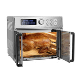 Kitchen Couture 25 Litre Air Fryer Oven French Door Multifunctional Silver - Rear View