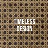 Casa Decor Tulum Rattan Coffee Table Storage Drawer Furniture Wooden Black - Extra Image