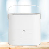 MyGenie One Touch Air Zone Purifier Portable 15m2 USB Charging 3 Speed Fan White - 45-Degree Angle