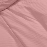 Kensington 1200 Thread Count 100% Egyptian Cotton Sheet Set Stripe - Double - Desert Rose - Extra Image