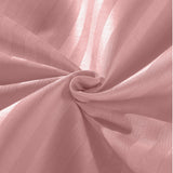 Kensington 1200 Thread Count 100% Egyptian Cotton Sheet Set Stripe - Queen - Desert Rose - Low Angle