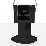 Pursonic Electric Ceramic Tower Heater Portable Oscillating Remote Control - Black - Extra Image