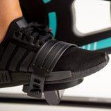 FitSmart Smart Cycle Exercise Bike Spin Bike Stationary Home Gym Fitness Black - 45-Degree Angle