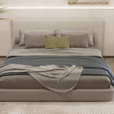 Milano Decor Gia Boucle Bedhead Headboard Upholstered Luxury Cushioned White - King - White - Extra Image
