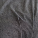 Royal Comfort 3000 Thread Count Bamboo Cooling Sheet Set - King - Charcoal - Rear View