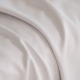 Royal Comfort 3000 Thread Count Bamboo Cooling Sheet Set - King - Mid Grey - Close-Up Angle