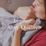 Royal Comfort Weighted Gravity Blanket 7KG Queen Size Relax Ultra Soft Grey - Extra Image