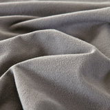 Royal Comfort Polar Fleece Flannel Sheet Set Ultra Soft Plush Cozy - Single - Charcoal - Low Angle