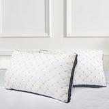 Royal Comfort Luxury Air Mesh Pillows 2 Pack Hotel Quality Checked Ultra Comfort - 45-Degree Angle