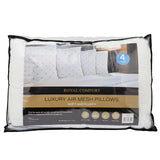 Royal Comfort Luxury Air Mesh Pillows 4 Pack Hotel Quality Checked Ultra Comfort - Extra Image