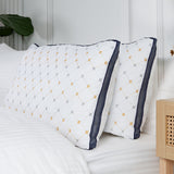 Royal Comfort Luxury Air Mesh Pillows 4 Pack Hotel Quality Checked Ultra Comfort - Top-Down View