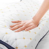 Royal Comfort Luxury Air Mesh Pillows 4 Pack Hotel Quality Checked Ultra Comfort - 45-Degree Angle