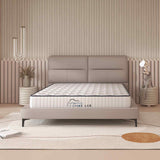 Spine-Lab Mattress 5 Zone 21cm Medium Firm Foam Bonnell Spring - King Single - White - Front View