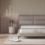 Spine-Lab Mattress 5 Zone 21cm Medium Firm Foam Bonnell Spring - King Single - White - Extra Image