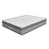 Chiro Lux Cooling Latex Foam Pocket Spring Mattress 5 Zone Medium Firmness 34cm - Single - Rear View