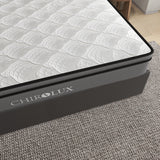 Chiro Lux Cooling Latex Foam Pocket Spring Mattress 5 Zone Medium Firmness 34cm - Double