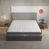 Chiro Lux Cooling Latex Foam Pocket Spring Mattress 5 Zone Medium Firmness 34cm - Double - Side View