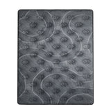 Cloud Zone Double Layer Euro Top Pocket Spring Mattress Plush Medium Firm 34cm - Single