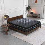 Cloud Zone Double Layer Euro Top Pocket Spring Mattress Plush Medium Firm 34cm - Queen - Close-Up Angle