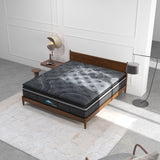Cloud Zone Double Layer Euro Top Pocket Spring Mattress Plush Medium Firm 34cm - Queen - Extra Image