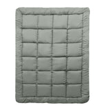 Royal Comfort Charcoal Bamboo Blend Topper 800GSM 45cm Skirt Luxury Bedding - King - Charcoal - Extra Image