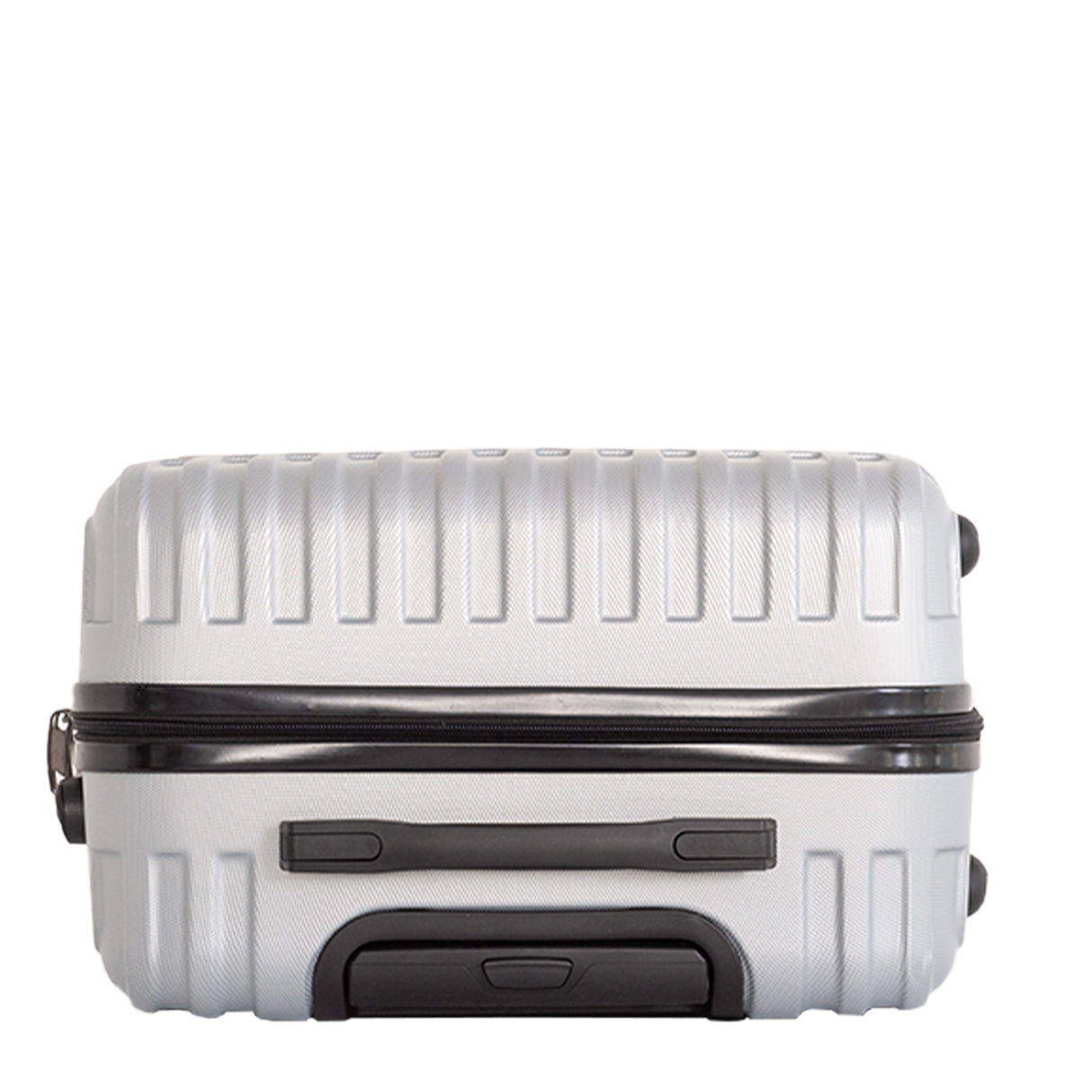 Milano Decor 3 Piece Luggage Set Travel Hard Case 20 24 28 Hard Case Durable - Silver