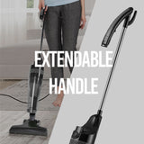 MyGenie CX500 Telescopic Stick Vacuum Ultralight Bagless Black Grey - Side View