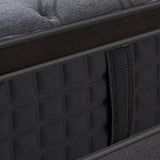 Eco Lux Euro Top 7 -Zone Pocket Spring Mattress Plush Edge Support Medium Firm - Queen - Extra Image