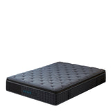 Eco Lux Euro Top 7 -Zone Pocket Spring Mattress Plush Edge Support Medium Firm - Queen - Side View